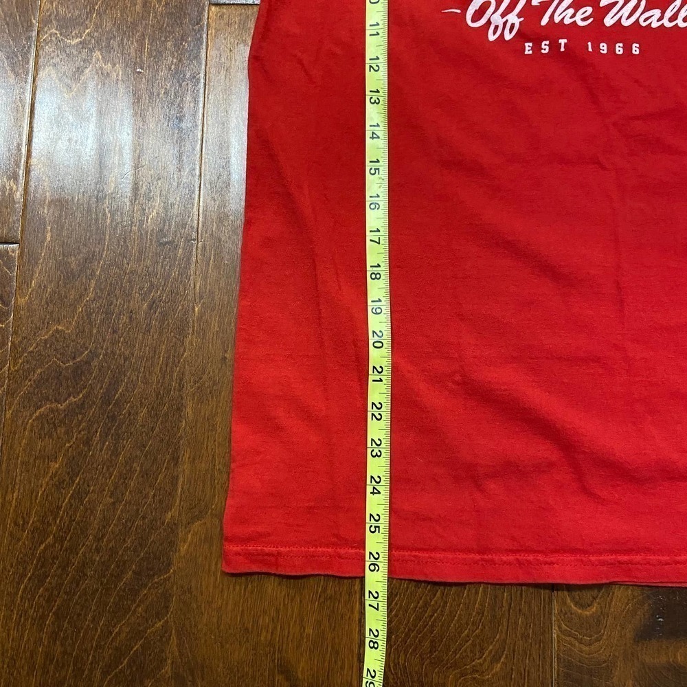 Vans Off The Wall Atlanta Skateboarding Chapter Red Black T-Shirt Men's Medium - Picture 6 of 8